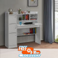 Modern Reading Table/Study Desk/Laptop Desk with Three Large Storage and Lock by Modern Home Furniture. 