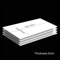 PVC board 3mm White Foam Boards 11.8x7.8" Rectangle Foam PVC Sheet Poster Board Mount Board for Mounting, Crafts, Modelling, Art, Display, School Projects. 