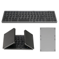 Foldable Wireless Bluetooth Keyboard Rechargeable Folding Keyboard For IPAD Mobile Tablet Notebook Office Mini Wireless keyboard.