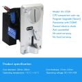 NXFDSIOZ 3X Coin Acceptor Coin Pusher JY133A CPU Arcade Coin Selector for Vending Machine Arcade Game Ticket Exchange. 