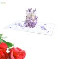 3D Greeting Card Paper Card for Valentines Day Mother's Day Engagement. 