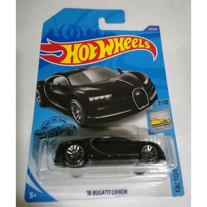 Hot%20Wheels%20(Mainline)%2016%20Bugatti%20Chiron%20Black,%20Scale%20-%201:64%20-%20Image%203
