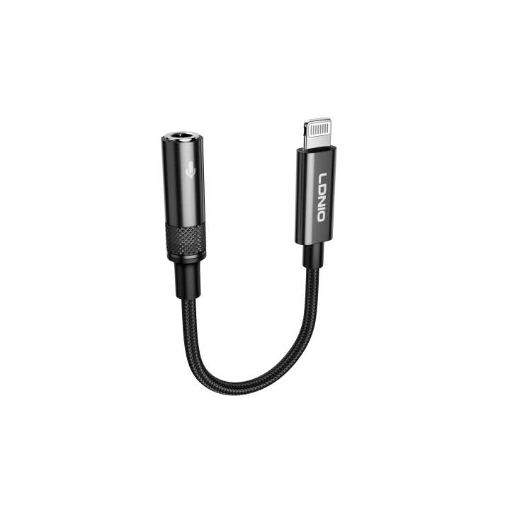 LDNIO%20Lightning%20to%203.5mm%20Audio%20Adapter%20%E2%80%93%20Premium%20iPhone%20Headphone%20Jack%20Converter%20Cable%20130mm%20Black%20-%20Image%205