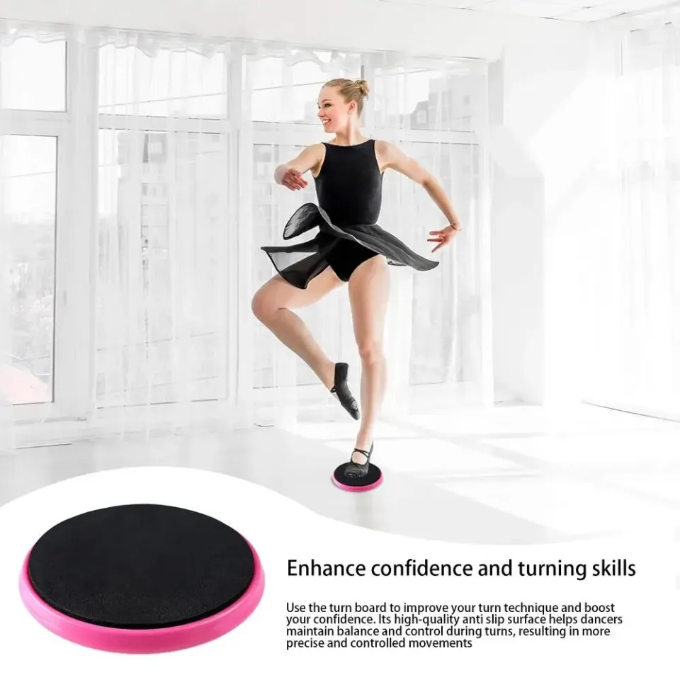 Dance Turn Board - Spinner Disc For Ballet, Figure Skating, Cheer To Improve Turns & Balance