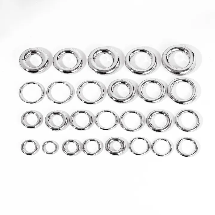 ZS%201PC%20Large%20Size%20Hoop%20Earring%20316L%20Stainless%20Steel%20Ear%20Gauges%20Plugs%20Punk%20Septum%20Nose%20Rings%202/4/6/8/10/12G%20BCR%20Body%20Piercings%20-%20Image%203