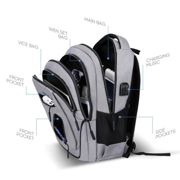 Waterproof%20Laptop%20Backpack%20Men%20USB%2018%20Inch%20Backpacks%20Oxford%20Black%20Solid%20Color%20Large%20Capacity%20Rucksacks%20Teen%20Student%20School%20Bags%20-%20Image%203
