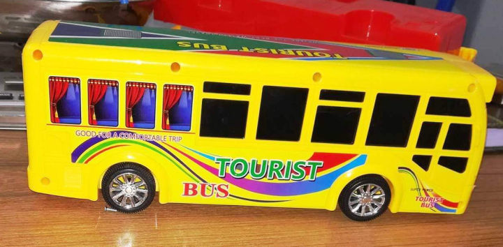 Tourist%20Bus%20Toy%20Car%2011''inch%20For%20Kid-%20Plastic%20Toy%20-%20Image%202