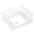 Office Plastic Note Paper Slip Box 1ps/3ps/6ps/12ps  ( Only Blank Box). 