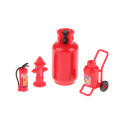 1/12 Dollhouse Gas Tank Fire Extinguisher Fire Hydrant Model Dollhouse Decor SEVICH. 