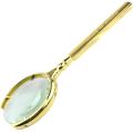 Fanghua 50x metal magnifying glass, elderly reading high-definition genuine reading glasses, special convex lens for children.