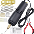 Electric Resin Drill,for Resin Casting Molds,Electrical Pin Vise Kit with 10Pc Drill Bits for Resin Art Jewelry Keychain.