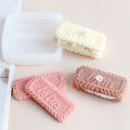 3D Silicone Biscuit Shape Candle Mold Home Cars Aromatherapy Decor DIY Crafts Biscuit Chocalate Baking Mould Handmade Tool. 