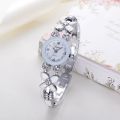 Stylish & Fashionable new Elegant Rhombus Mirror Original Quartz Ladies Watch.