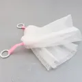 3 Pcs Soap Foaming Net Pe Bubble Helper Mesh Face Wash And Bath Tool Bath Soap Net Bag Body Cleansing Net. 