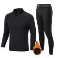 Winter Men's Clothing Thermal Underwear Second Skin Compression Tights Solid Color Fitness Base layer ultralight Track suit kids. 