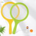 Kids Badminton Tennis Set Badminton Racket with Ball and Badminton Shuttlecock, Double Sports Durable Tennis Racquets Set for Boys, Girls. 