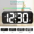 ORIA Digital Alarm Clock with Snooze Wake Up 12/24H LED Tables Clock for Bedrooms Bedside Desk Shelf Home Office. 