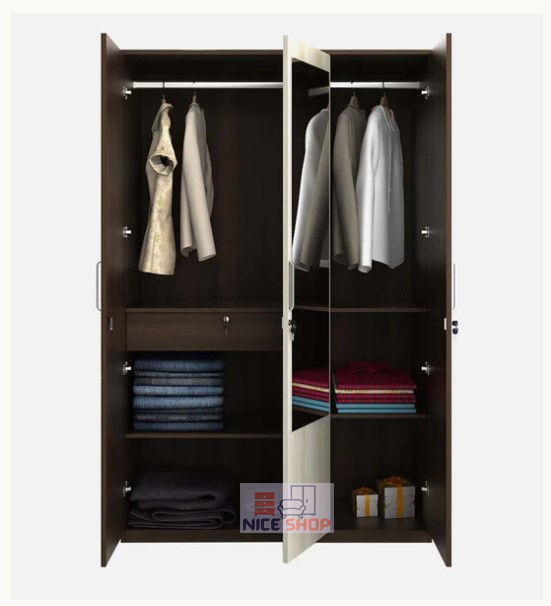 Regal%20Antique%20with%20Ash%20color%20Crescent%203-Door%20Wardrobe%20with%20Reflect%20Mirror,%20Partex%20MDF%20Laminated%20Board%203%20Doors%20Wardrobes%20Almirah%20with%20clothes%20storage%20hanger%20shelf%20and%20cloths%20storage%20box%20shelve%20and%20inner%20lock%20drawer%20by%20Nice%20shop%2072/48%20-%20Image%203