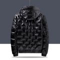 Warm Winter Jacket Mens Fashion Design bright Bomber Cotton Parka Outerwear Streetwear Loose Jackets Coat. 