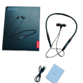 Lenovo HE05X (Black Box ) Bluetooth 5.0 IPX5 Neckband Wireless Earphone-AHP. 