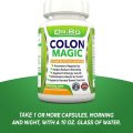 Dr Bo Colon Magic Colon Detox & Cleanser - 30 Veggie Caps. 