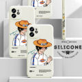 FINDWORLD for Infinix Note 11/Note 12 G88/X663 Mobile Cover Cartoon Anime One-Piece Side Design Edge Pattern Silicone Full Camera Protect Case. 
