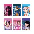 50sheets Retro Japanese Kawaii Girl Stickers DIY Scrapbook Mobile Phone Case Tablet Stationery Stationary Decorative Stickers. 