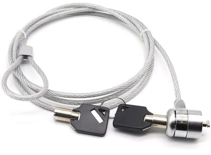 Notebook%20Laptop%20Computer%20Lock%20Security%20Security%20Cable%20Chain%20With%202%20Key%20-%20Image%203