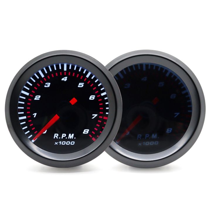 Tachometer%20for%20Car%208000%20RPM%20Gauge%20Tachometer%2055mm%20Diameter%20for%201%20to%208%20Cylinder%20Gas%20Powered%20Engine%20-%20Image%202