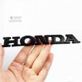 1 X Metal Honda Logo Auto Car Side Fender Rear Trunk Emblem Badge Sticker Replacement For Honda.