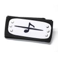 One Pcs Naruto Konoha Logo Forehead Headband Protector Headgear Turban Cosplay Decor.