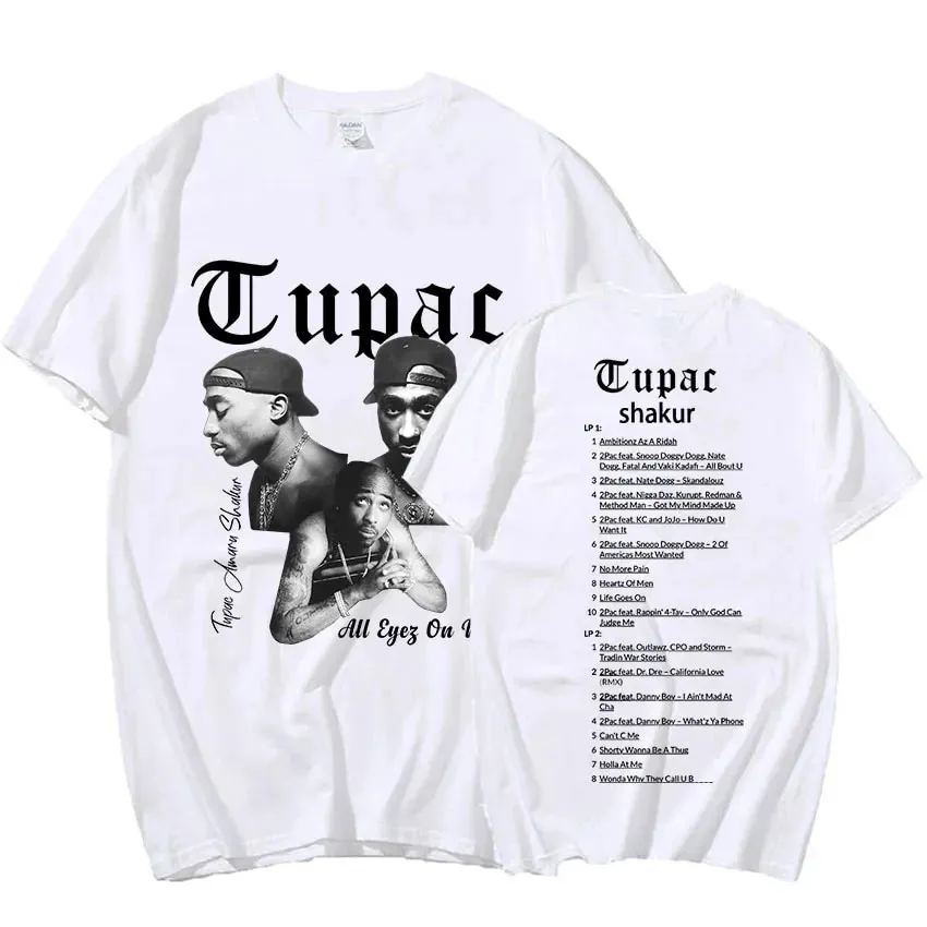 Hip Hop Rapper Tupac 2pac Men T Shirts 3D Print Man/ Women