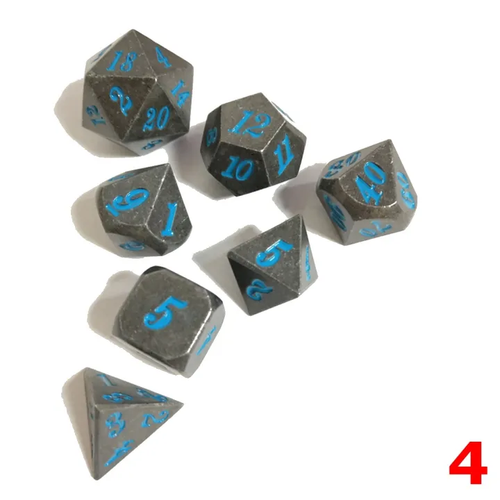 7pcs/set%20Polyhedral%20Metal%20Dice%20Set%20RPG%20T&G%20Waring%20Game%20Dungeons%20and%20Dragons%20Pink%20Blue%20Black%20-%20Image%205
