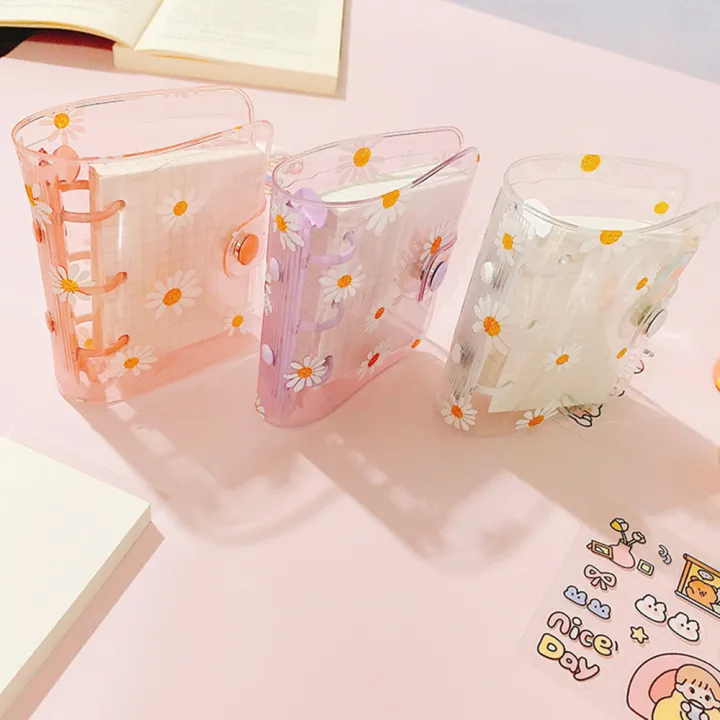 Mini%203%20Hole%20Daisy%20Notebook%20Planner%20Organizer%20Binder%20Note%20Journal%20Diary%20Ring%20Binder%20Planner%20Notepads%20Stationery%20School%20Office%20Supplies%20-%20Image%207