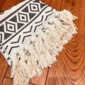 Cotton Soft Tassel Home Carpets for Living Room Bedroom Decorate Carpet Floor Door Mat Nordic LinenArea Rug Mats. 