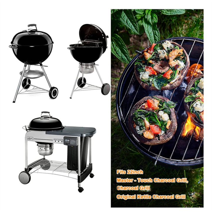 22-1/2-Inch%20One-Touch%20Cleaning%20System%20Kit%20for%20Weber%20Grill%20Parts,%20Replacement%207444%20for%20Weber%20Grill,%20Easy%20to%20Install%20-%20Image%203
