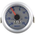 Turbo Boost / Vacuum Gauge for Car 2" 52mm 0~30in.Hg / 0~20PSI. 