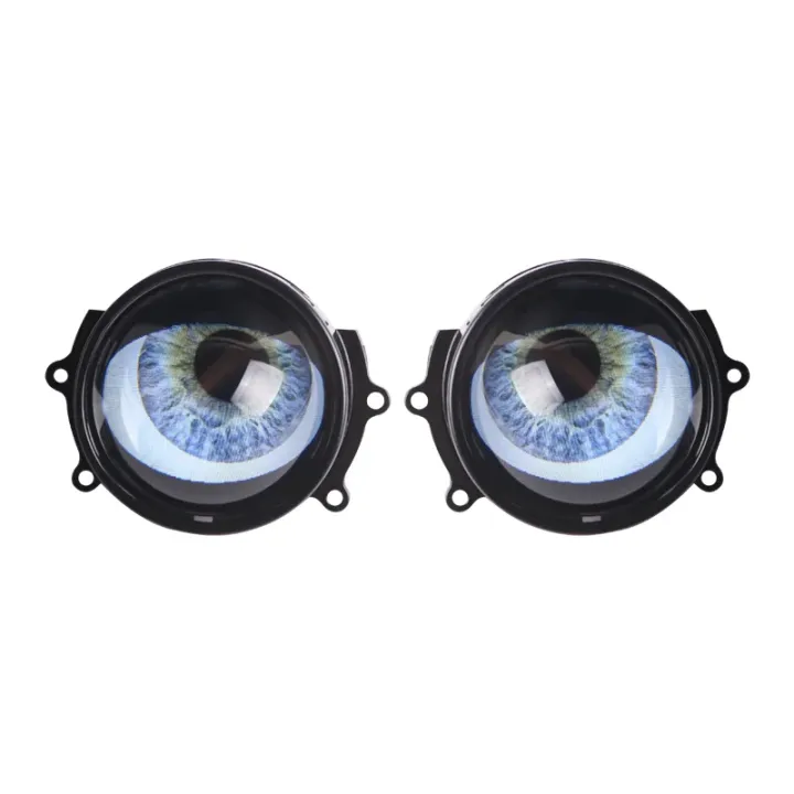 2pcs%203%20Inch%20Car%20LED%20Devil%20Eyes%20Demon%20Evil%20Eye%20Lenses%2012V%20For%20Car%20WIFI%20Control%20Eyes%20Retrofit%20Kits%20Fitting%20Auto%20Light%20Accessories%20-%20Image%205