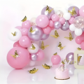 3D Butterfly Party Decoration Set- Wall & Balloon DIY Decoration Stickers for Party, Home Decor, and Events (Pack of 12 Pcs). 