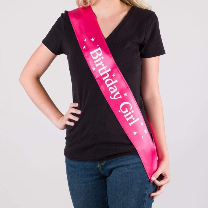 Birthday Girl Exclusive Sash - Multicolor