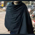 Versatile -Black Shawl for Men and Women | Versatile Accessory with Elegance of Style - Stay Warm and Stylish- Avant-garde. 