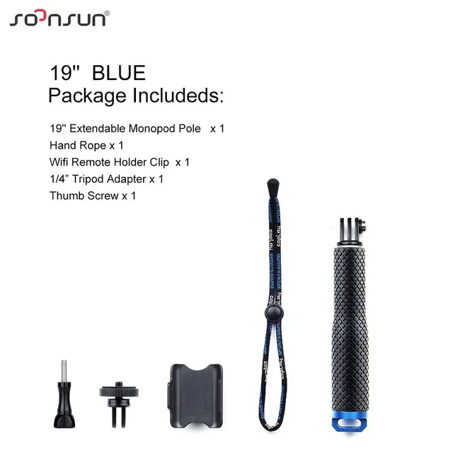 SOONSUN%20Waterproof%20Extendable%20Pole%20Selfie%20Stick%20for%20GoPro%20Hero%2012%2011%2010%209%208%207%20Hand%20Grip%20for%20SJCAM%20DJI%20Action%20Camera%20Accessories%20-%20Image%207