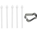 5Pcs Replacement Touch Stylus S Pen Nibs Tool For Samsung Galaxy S22 S21 Ultra S8 S7 S6 Note 10 20 Plus Tips Drawing Accessories.