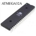 ATMEGA32A-PU ATMEGA32A ATMEGA32 16MHz 32KB Flash Memory 2KB Program Memory 8-Bit DIP-40 Pin Atmel ATMEGA AVR Microcontroller IC 40Pin Leads. 