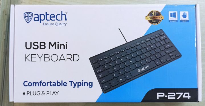 Aptech Desktop Mini Keyboard P274 | Daraz.com.bd