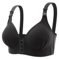 Front button sexy beautiful back no steel ring ladies bra thin plus size underwear comfortable gather women underwear bra BC Cup. 