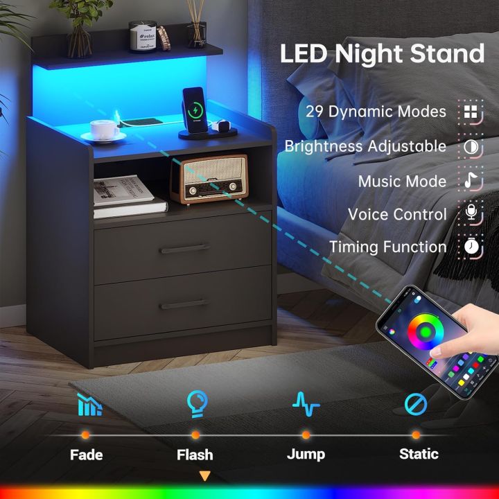 Bedside%20Table,%20Nightstand%20with%20LED%20Bedside%20Table%20with%20Drawers%20and%20Storage%20Shelf,%20Modern%20Sofa%20End%20Table%20Side%20Table%20for%20Bedroom%20or%20Office%20Use,24/18%20-%20Image%203