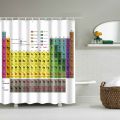London Subway Map Bathroom Waterproof Fabric Shower Curtain Set 12 Hook 71 Inch. 
