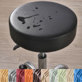Round Tool Cover Waterproof PU Leather Dustproof Seat Cover Bar Stool Chair Cover Home Restaurant Chair Furniture Protector. 