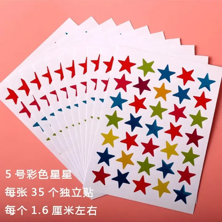 10%20Sheets/Pack%20Of%20Children'S%20Gold-Plated%20Award%20Glitter%20Stickers%20Mother%20Teacher%20Praise%20Label%20Award%20Five-Pointed%20Star%20Love%20Sticker%20-%20Image%209